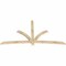 Ekena Millwork Davenport Rough Sawn Timber Gable Bracket, Douglas Fir, 96"W x 52"H x 2"D x 4"F, 13/12 Pitch GBW096X52X0204DAV00RDF - alternate 4
